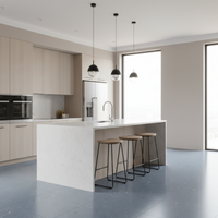 Kado, Terrazzo Porcelain, Ocean Cement 60x60