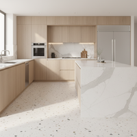 Kado, Terrazzo Porcelain, Sand Cement 60x60