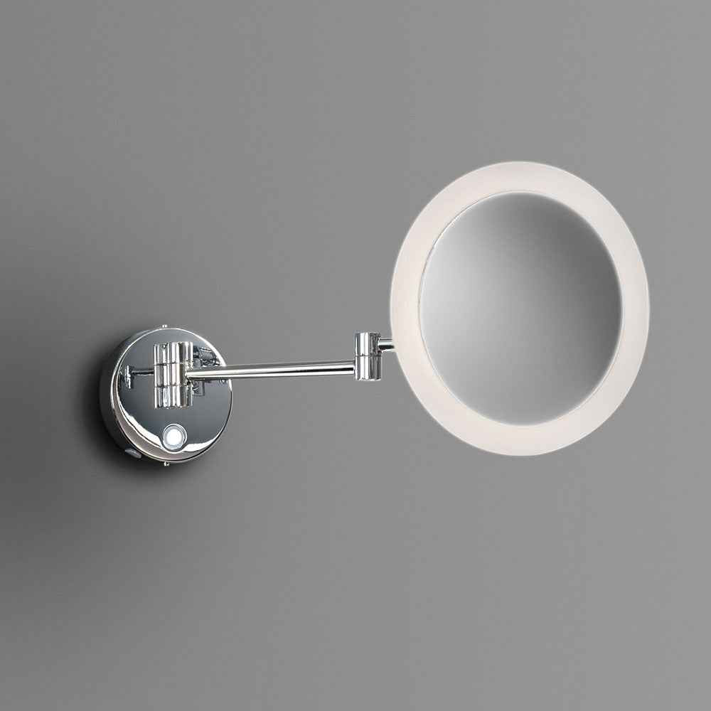 Sloane Round LED Magnifying Mirror, 2 colours