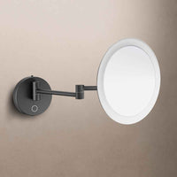 Sloane Round LED Magnifying Mirror, 2 colours