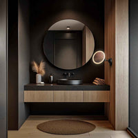 Sloane Round LED Magnifying Mirror, 2 colours