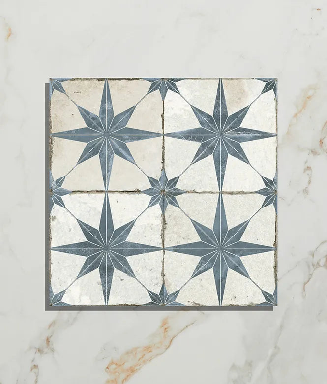 Spitalfields Ceramic Retro Star, four colours, £52.50/M2