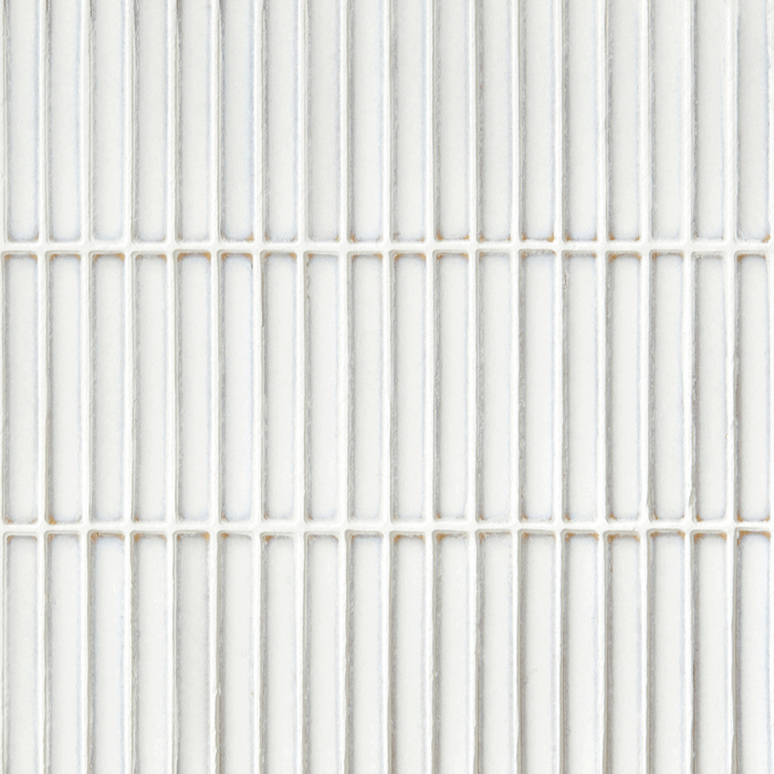 Bamboo Decorative Mosaic, White, £16.25 per sheet Mosaic Tiles Porcelain Decorative Tiles White Tile Ca Pietra