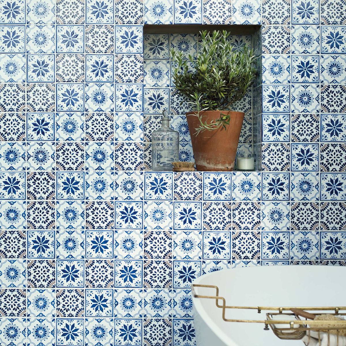 Acapulco, Lozano, £477.66/ M2 Blue Tile Decorative Tiles Decorative Tiles Sale Porcelain Decorative Tiles Fired Earth