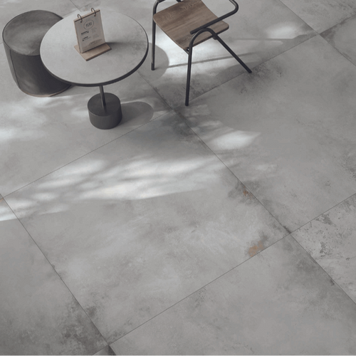 Alchemy Contemporary Porcelain, 3 sizes, Argent, from £61.99/ M2 Contemporary Porcelain Tiles Grey Tile Caesar Ceramiche