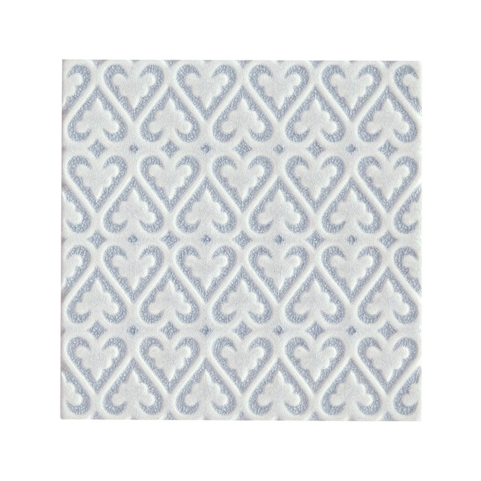 Alhambra, Blue Decorated Tile 2, £376.46/ M2 Decorative Tiles Decorative Tiles Sale Porcelain Decorative Tiles Fired Earth