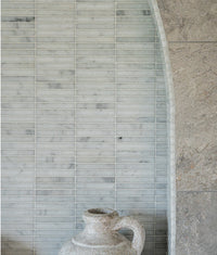 Long Island Marble Bamboo Mosaic 30.5cm