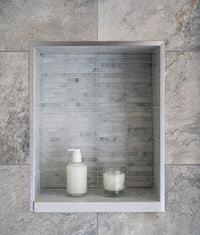 Long Island Marble Bamboo Mosaic 30.5cm