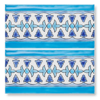 Andalucia, Bodegas Border, £16.32 Blue Tile Decorative Tiles Decorative Tiles Sale Fired Earth Porcelain Decorative Tiles Fired Earth