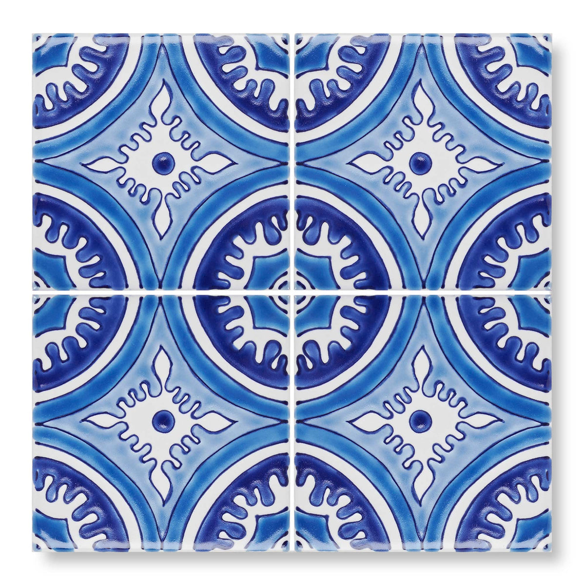 Andalucia, Hacienda, £477.66/ M2 Blue Tile Decorative Tiles Decorative Tiles Sale Fired Earth Porcelain Decorative Tiles Fired Earth