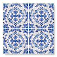 Andalucia, Jerez, £477.66/ M2 Blue Tile Decorative Tiles Decorative Tiles Sale Fired Earth Porcelain Decorative Tiles Fired Earth