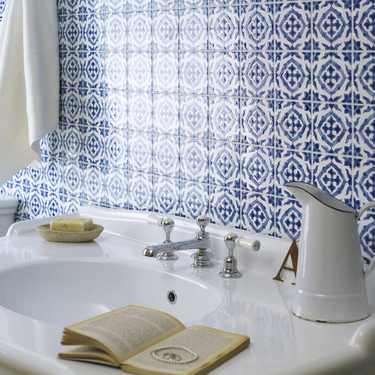 Andalucia, Jerez, £477.66/ M2 Blue Tile Decorative Tiles Decorative Tiles Sale Fired Earth Porcelain Decorative Tiles Fired Earth