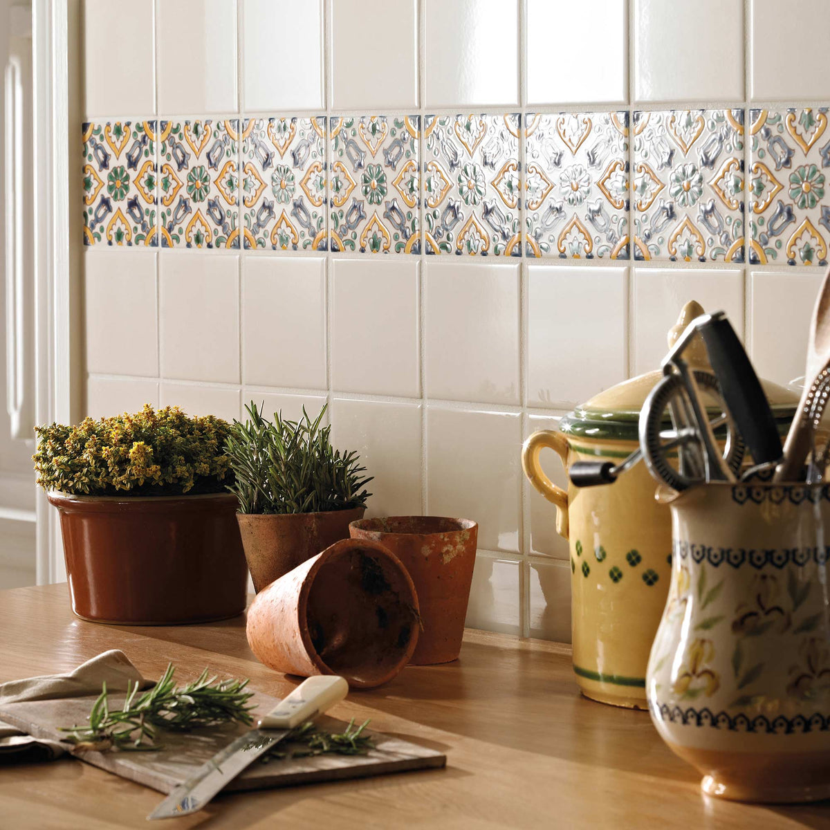 Andalucia, Medina, £477.66/ M2 Decorative Tiles Decorative Tiles Sale Fired Earth Multicoloured Tile Porcelain Decorative Tiles Fired Earth