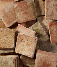Antique Burgundy Terracotta Reclaimed 15cm