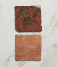 Antique Burgundy Terracotta Reclaimed 15cm