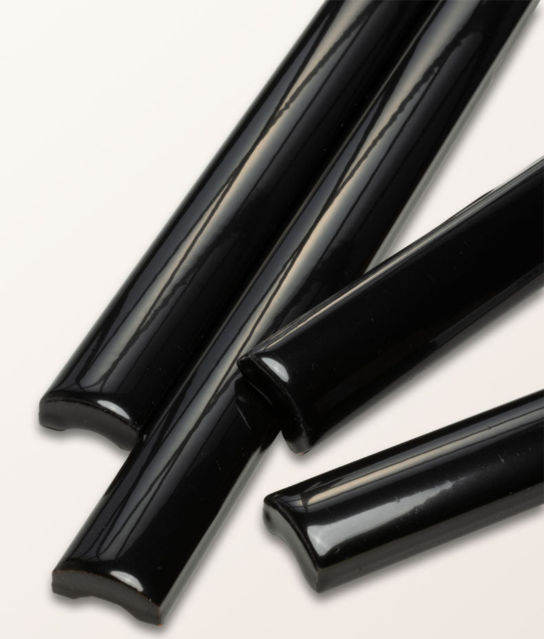 Architectural Mouldings Bead Ceramic Black 2x20cm