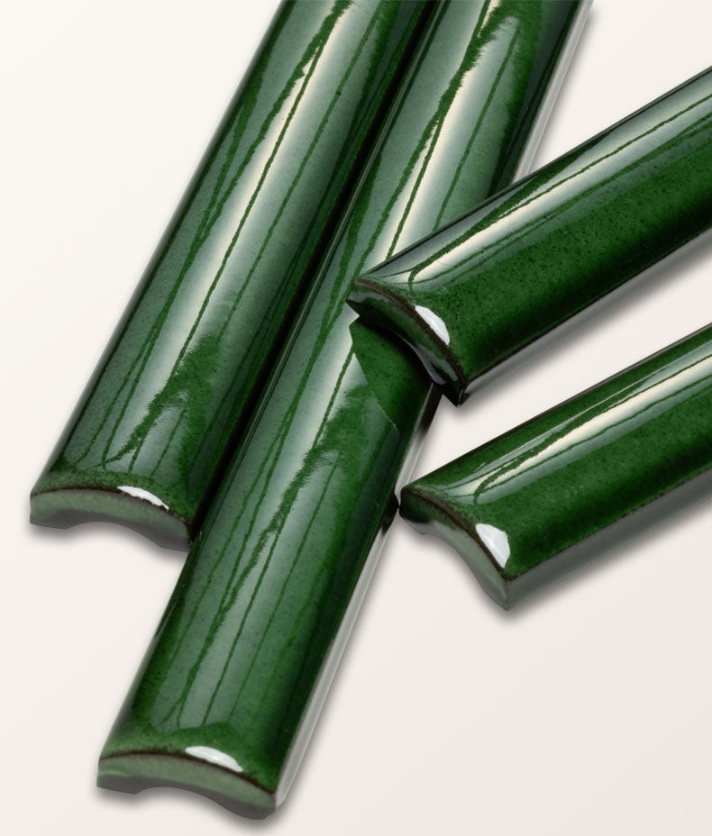Architectural Mouldings Bead Ceramic Olive Green 2cm