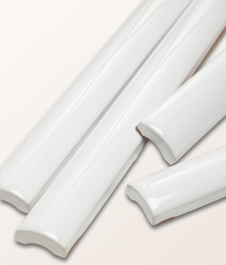 Architectural Mouldings Bead Ceramic White 2cm
