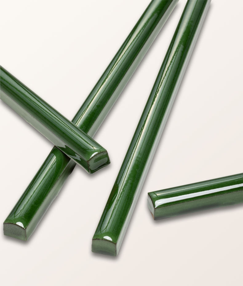Architectural Mouldings Pencil Ceramic Olive Green 1cm
