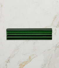 Architectural Mouldings Dado Ceramic Olive Green 5cm