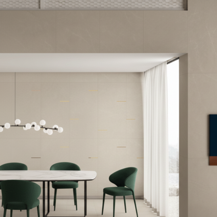 Arkistone Porcelain Stoneware Ivory 80x80