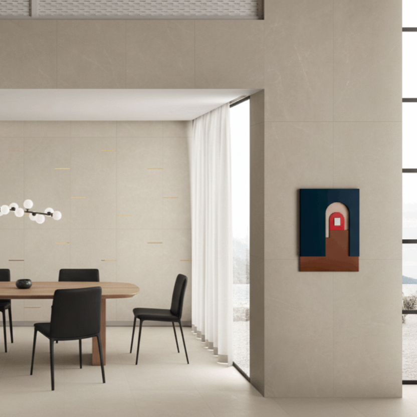 Arkistone Porcelain Stoneware Ivory 60x120