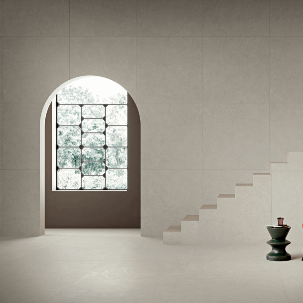 Arkistone Porcelain Stoneware, sizes, Light, from £48.05/ M2 Concrete & Cement Effect Porcelain Tiles Grey Tile Marca Corona