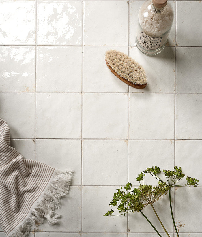 Arte Italiano Blanco Porcelain 14.8x14.8cm Sample