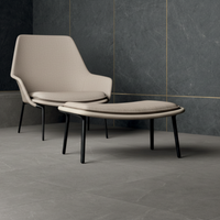 Arkistone Porcelain Stoneware Dark 80x80