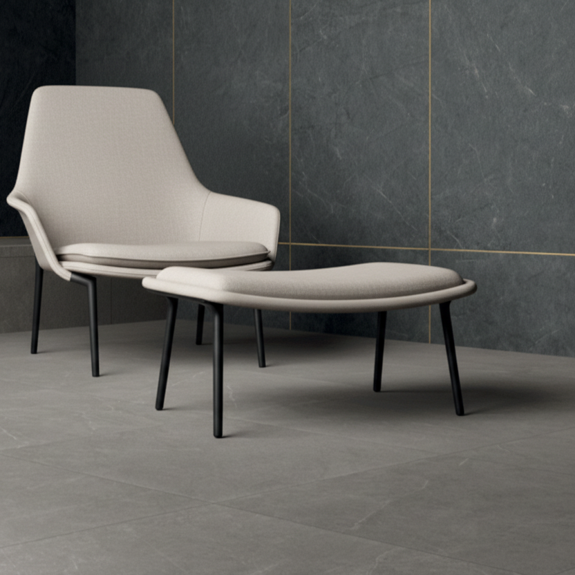 Arkistone Porcelain Stoneware Dark 60x60