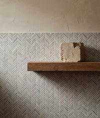 Athens Carrara Marble Mosaic 29.2x30.2cm Sample
