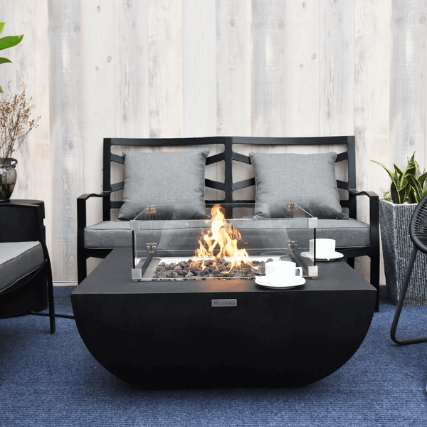 Elementi Aurora Black Fire Table