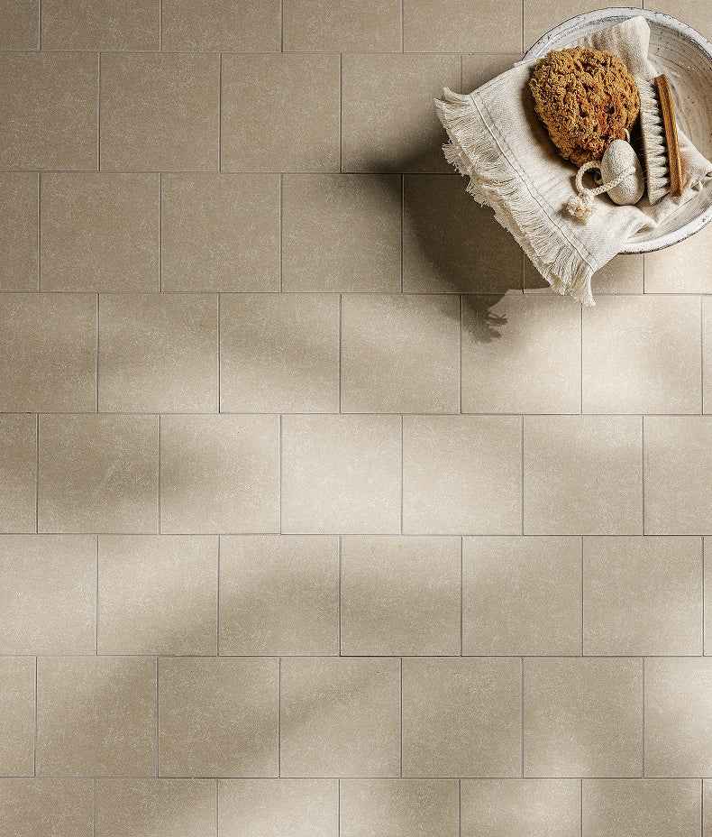 Aventuras Linen Field Porcelain 15x15cm Sample