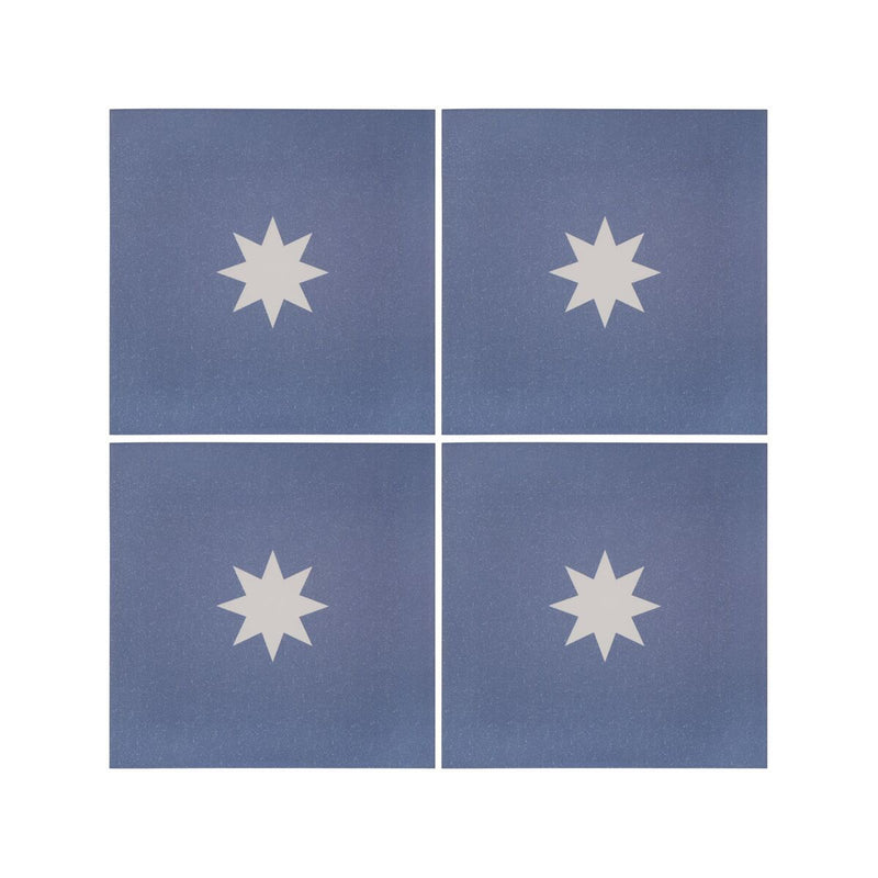 Bert & May, Porcelain, Navy Luna, £86.70/M2 Decorative Tiles Decorative Tiles Sale Porcelain Decorative Tiles Fired Earth