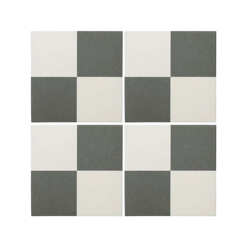 Bert & May,Porcelain, Chequerboard Old Iron, £86.70/M2 Decorative Tiles Decorative Tiles Sale Porcelain Decorative Tiles Fired Earth