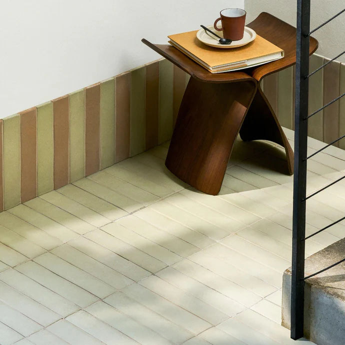 Fired Earth Balance Olive 5.5 x 27 Stoneware Tile