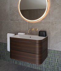Bamboo Lustre Porcelain Mosaic Forest 29.5cm Sample