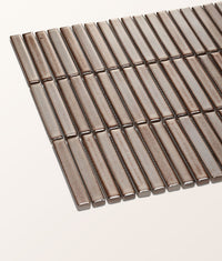 Bamboo Lustre Porcelain Mosaic Cappuccino 29.5cm