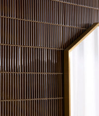 Bamboo Porcelain Mosaic Caramel 28.4x29.5cm Sample