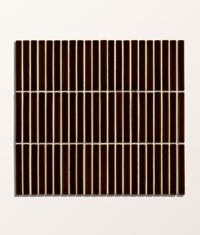 Bamboo Porcelain Mosaic Caramel 28.4x29.5cm Sample