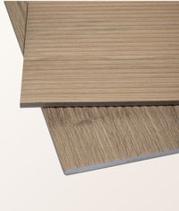 Beach Hut Fluted Porcelain Caramel 23x120cm Sample