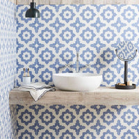 Bert & May, Porcelain, Navy Santona, £86.70/M2 Decorative Tiles Decorative Tiles Sale Porcelain Decorative Tiles Fired Earth