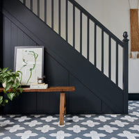 Bert & May, Porcelain, Black Crosses, £86.70/M2 Decorative Tiles Decorative Tiles Sale Porcelain Decorative Tiles Fired Earth
