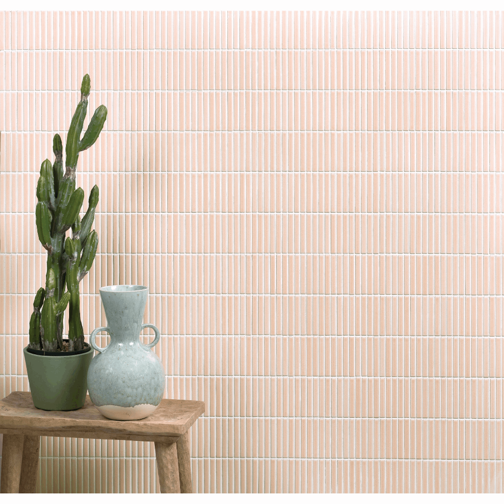 Bamboo Decorative Mosaic, Blush, £16.25 per sheet sample Sample Ca Pietra Sample