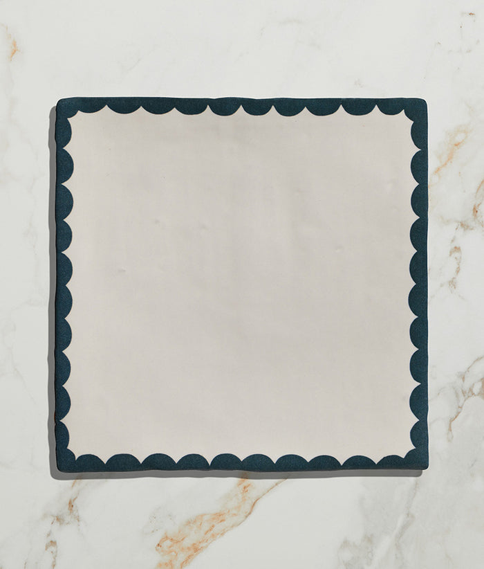 STUDIO Bobbin Ceramic Blue 13x13cm Sample