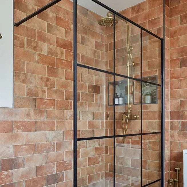 Brewhouse, Brick, £63.50/ M2 Brown Tile Stone Effect Tiles Ca Pietra