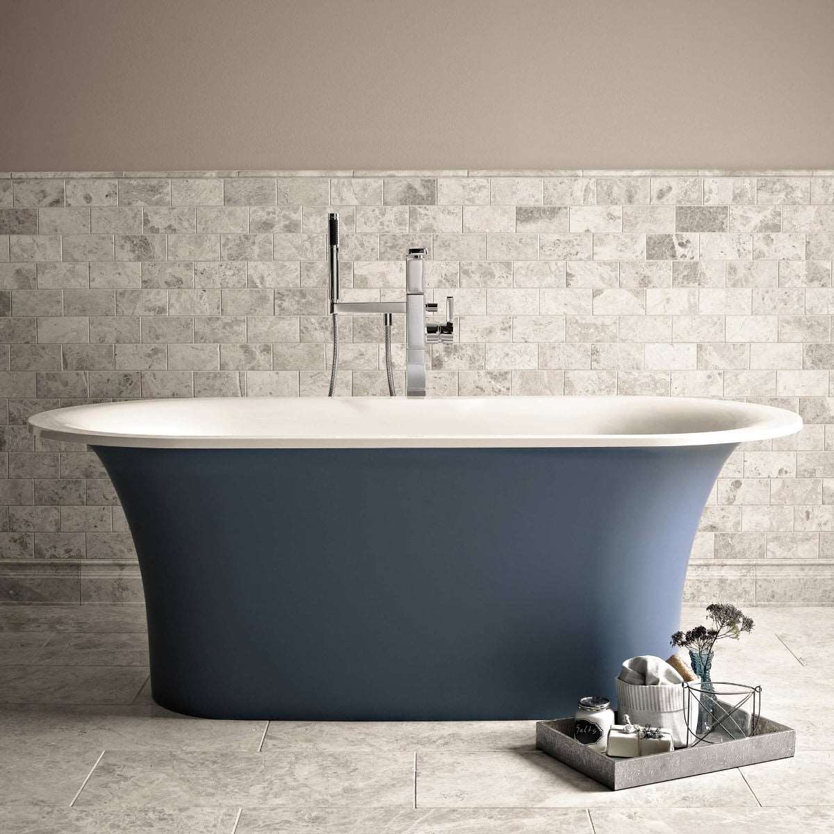 Brighton Freestanding Bath, by Fired Earth Baths Fired Earth