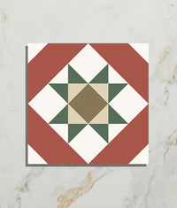 Brompton Porcelain Clarence 20x20cm Sample