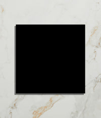Brompton Porcelain Field Liquorice 20x20cm