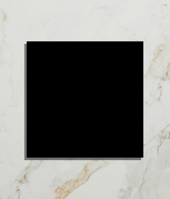 Brompton Porcelain Field Liquorice 20x20cm